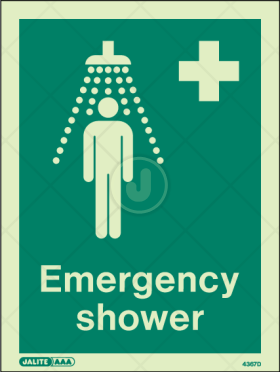 Emergency shower, First Aid shower