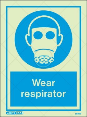 Wear Respirator - Personal Protection equipment