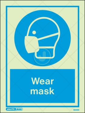 Wear mask - Personal Protection equipment