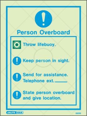 Person Overboard Notice