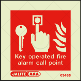 Key Operated Fire Alarm Call Point