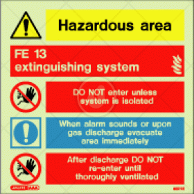 FE 13 Extinguishing system