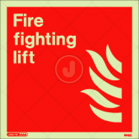 Equipment Notices Fire Fighting Lift