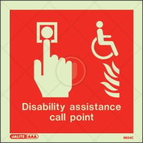 Disability assistance call point