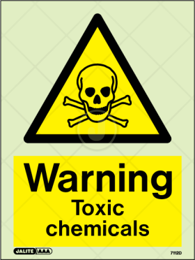 Warning Toxic Chemicals