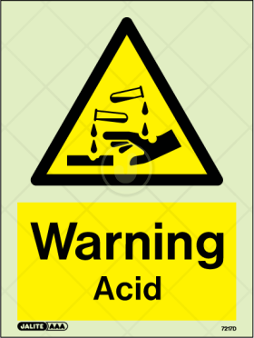 Warning Acid