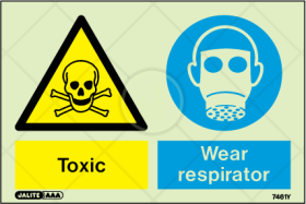 Toxic. Wear respirator