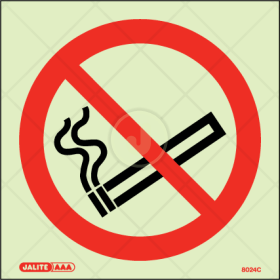 Smoking Prohibited - Prohibition Sign