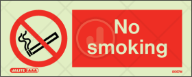 No Smoking - Prohibition Sign