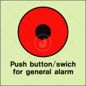 Fire Alarm, Push button to activate alarm