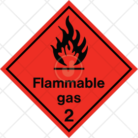 Flammable gas class 2