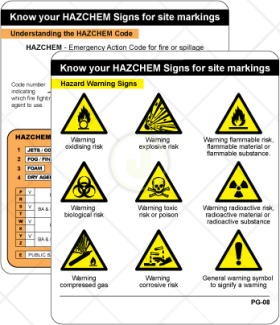 Know your HAZCHEM Signs for site Markings