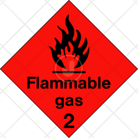 Flammable gas