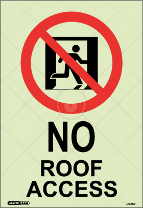 No roof access