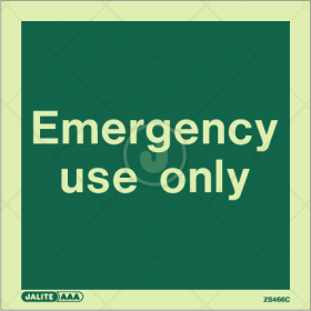 Emergency use only