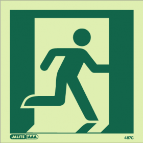Distance factor Z for safety signs