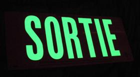 Photoluminescent Exit Signs