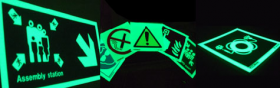 Photoluminescent Safety Signs